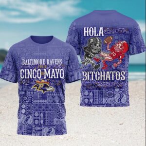Baltimore Ravens Feliz Cinco De Mayo Purple Paisley Skeleton Football T Shirt Baltimore Ravens Feliz Cinco De Mayo Purple Paisley Skeleton Football T Shirt