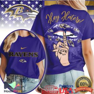 Baltimore Ravens Hey Haters Shut The F Up Purple Lips T Shirt Baltimore Ravens Hey Haters Shut The F Up Purple Lips T Shirt