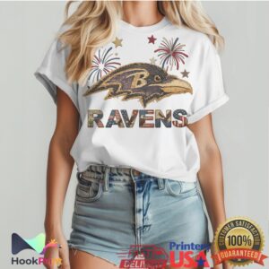 Baltimore Ravens Independence Day 250 Years Together We Are America 2026 Vintage Fans T Shirt