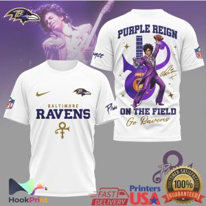 Baltimore Ravens Prince Purple Reign On The Field T Shirt Baltimore Ravens Prince Purple Reign On The Field T Shirt