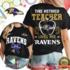 New England Patriots This Retired Teacher Loves Her Patriots 2026 T Shirt New England Patriots This Retired Teacher Loves Her Patriots 2026 T Shirt