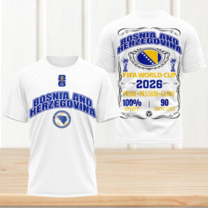 Bosnia and Herzegovina World Cup 2026 National Pride T Shirt