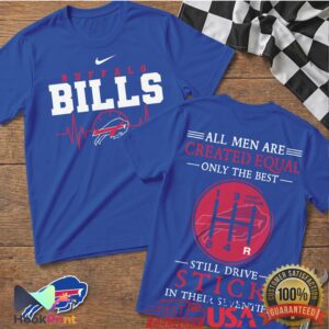 Buffalo Bills All Are Created Equal Still Drive Stick In Their Seventies T Shirt