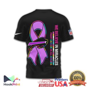 Buffalo Bills Crucial Catch We Believe In Miracles Cancer Awareness T Shirt Buffalo Bills Crucial Catch We Believe In Miracles Cancer Awareness T Shirt