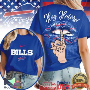 Buffalo Bills Hey Haters Shut Up Glitter Lips Nike Logo T Shirt Buffalo Bills Hey Haters Shut Up Glitter Lips Nike Logo T Shirt