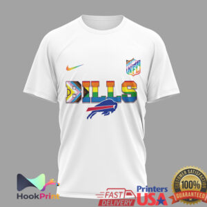 Buffalo Bills More Pride Less Prejudice Snoopy LGBTQ Rainbow 2026 T Shirt