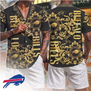 Buffalo Bills NFL Baroque Gold Luxury For T Shirt Buffalo Bills NFL Baroque Gold Luxury For T Shirt