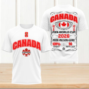 Canada 2026 FIFA World Cup Host Nation Soccer T Shirt