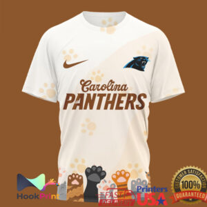 Carolina Panthers International Cat Day 2026 Vintage Style For Cat Lovers Fans T Shirt
