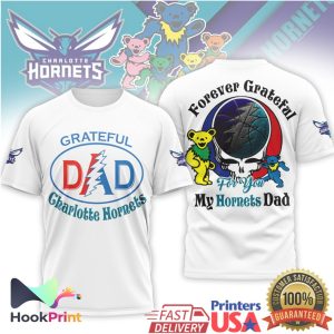 Charlotte Hornets Grateful Dead Dad Buzz City NBA Mashup T Shirt Charlotte Hornets Grateful Dead Dad Buzz City NBA Mashup T Shirt