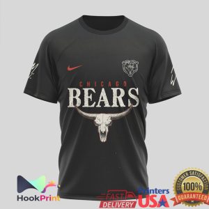 Chicago Bears Longhorn Skull American Flag “Still The Problem” T Shirt