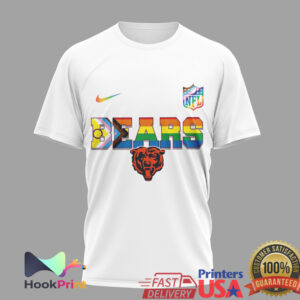 Chicago Bears NFL More Pride Less Prejudice Snoopy Rainbow 2026 T Shirt