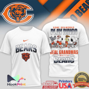 Chicago Bears Some Grandmas Play Bingo Real Grandmas Watch Bears 2026 T Shirt