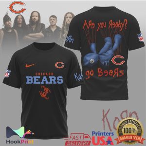 Chicago Bears x Korn Issues Doll Are You Ready Tribute T Shirt Chicago Bears x Korn Issues Doll Are You Ready Tribute T Shirt