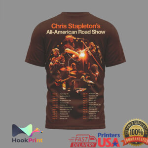 Chris Stapleton All American Road Show Tour 2024 Est 1978 Retro Country Music Fans T Shirt