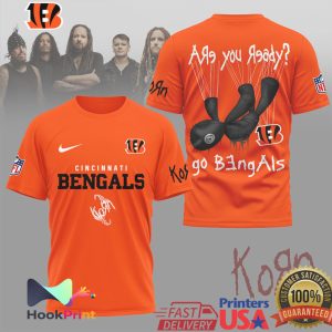 Cincinnati Bengals x Korn Issues Doll Are You Ready Tribute T Shirt