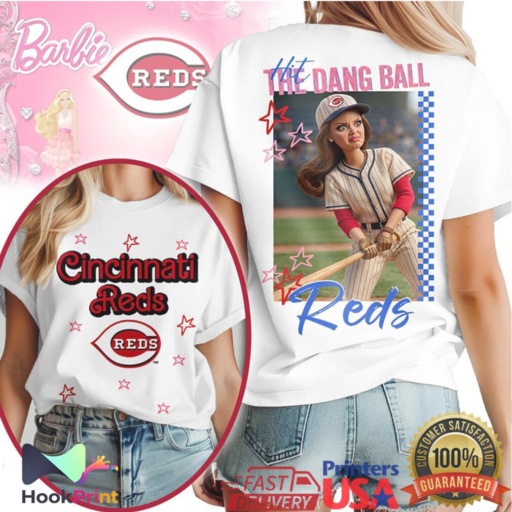 Cincinnati Reds Hit The Dang Ball Baseball T Shirt Cincinnati Reds Hit The Dang Ball Baseball T Shirt