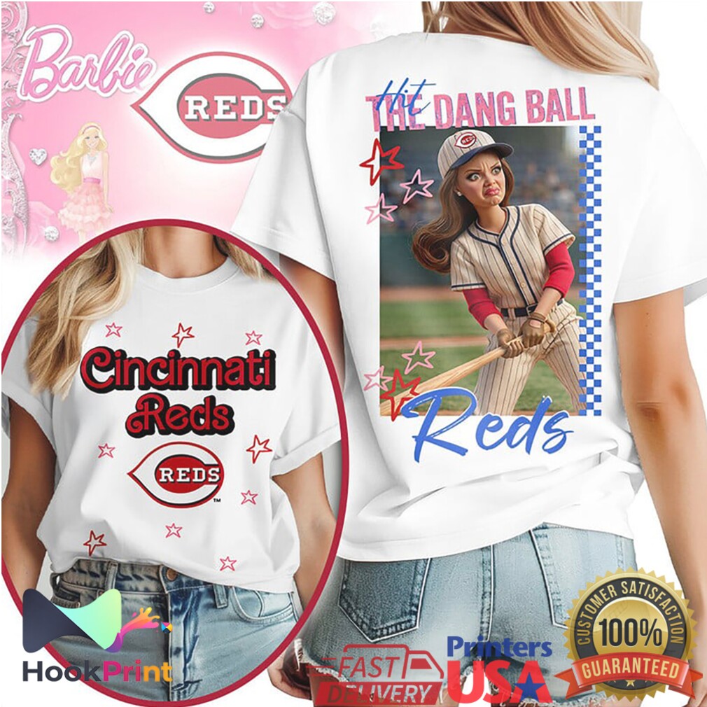 Cincinnati Reds Hit The Dang Ball Baseball T Shirt Cincinnati Reds Hit The Dang Ball Baseball T Shirt