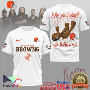Cleveland Browns x Korn Issues Doll Are You Ready Tribute T Shirt