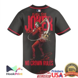Cleveland Guardians Joker Baseball Villain Style Baseball Jersey