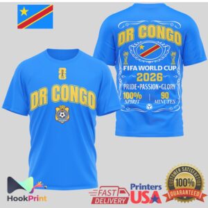 DR Congo National Team FIFA rld Cup 2026 Pride Passion T Shirt