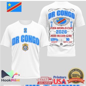 DR Congo National Team FIFA rld Cup 2026 Pride Passion T Shirt