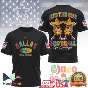Dallas Cowboys Football Cinco De Mayo 2026 Sombrero Men Women T Shirt