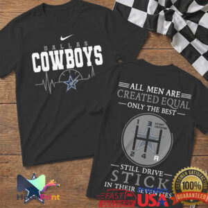 Dallas Cowboys Manual Gearbox Shirt Custom 70th Birthday Gift for Cowboys Fans T Shirt