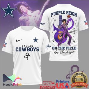 Dallas Cowboys Prince Purple Reign On The Field T Shirt