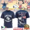 Dallas Cowboys Mickey Mouse USA Flag 250 Years of Freedom T Shirt Dallas Cowboys Mickey Mouse USA Flag 250 Years of Freedom T Shirt