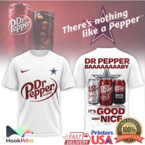 Dallas Cowboys x Dr Pepper There’s Nothing Like a Pepper NFL T Shirt Dallas Cowboys x Dr Pepper There’s Nothing Like a Pepper NFL T Shirt