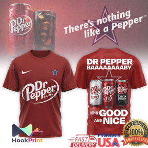 Dallas Cowboys x Dr Pepper There's Nothing Like a Pepper NFL T Shirt