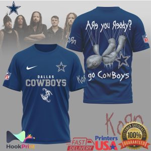 Dallas Cowboys x Korn Issues Doll Are You Ready Tribute T Shirt Dallas Cowboys x Korn Issues Doll Are You Ready Tribute T Shirt