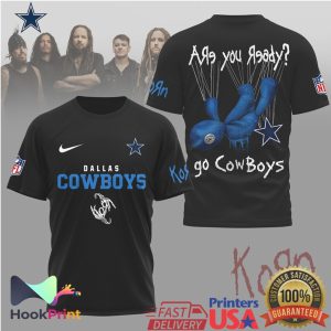 Dallas Cowboys x Korn Issues Doll Are You Ready Tribute T Shirt
