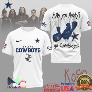 Dallas Cowboys x Korn Issues Doll Are You Ready Tribute T Shirt