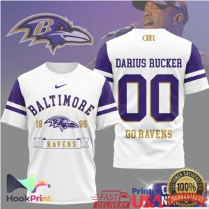 Darius Rucker Baltimore Ravens Go Ravens Football Fan Vintage Sport T Shirt