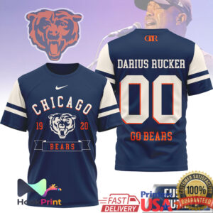 Darius Rucker Chicago Bears Go Bears Football Fan Vintage Sport T Shirt Darius Rucker Chicago Bears Go Bears Football Fan Vintage Sport T Shirt
