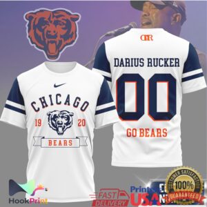 Darius Rucker Chicago Bears Go Bears Football Fan Vintage Sport T Shirt