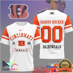 Darius Rucker Cincinnati Bengals 1968 Go Bengals Vintage Style Fans T Shirt
