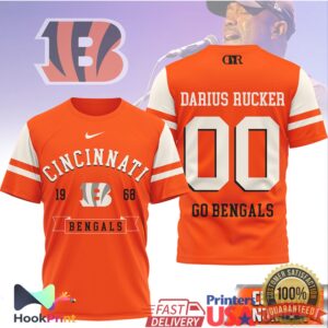 Darius Rucker Cincinnati Bengals 1968 Go Bengals Vintage Style Fans T Shirt