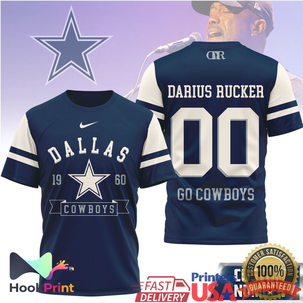 Darius Rucker Dallas Cowboys 1960 Go Cowboys Vintage Style Fans T Shirt Darius Rucker Dallas Cowboys 1960 Go Cowboys Vintage Style Fans T Shirt