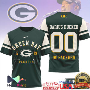 Darius Rucker Green Bay Packers 1919 Go Packers Vintage Style Fans T Shirt Darius Rucker Green Bay Packers 1919 Go Packers Vintage Style Fans T Shirt