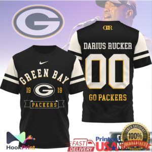 Darius Rucker Green Bay Packers 1919 Go Packers Vintage Style Fans T Shirt