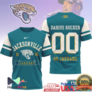 Darius Rucker Jacksonville Jaguars 1995 Go Jaguars Vintage Style Fans T Shirt Darius Rucker Jacksonville Jaguars 1995 Go Jaguars Vintage Style Fans T Shirt