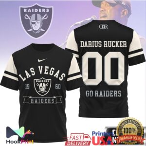 Darius Rucker Las Vegas Raiders 1960 Go Raiders Vintage Style Fans T Shirt