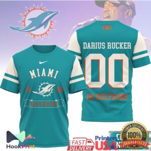 Darius Rucker Miami Dolphins 1966 Go Dolphins Vintage Style Fans T Shirt