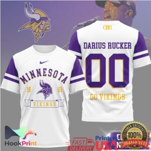 Darius Rucker Minnesota Vikings Go Vikings Football Fan Vintage Sport T Shirt