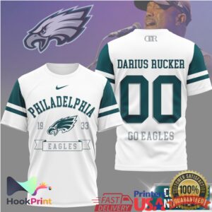 Darius Rucker Philadelphia Eagles Go Eagles Football Fan Vintage Sport T Shirt
