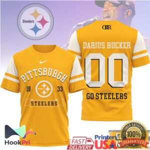 Darius Rucker Pittsburgh Steelers Go Steelers Football Fan Vintage Sport T Shirt