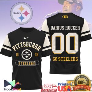 Darius Rucker Pittsburgh Steelers Go Steelers Football Fan Vintage Sport T Shirt